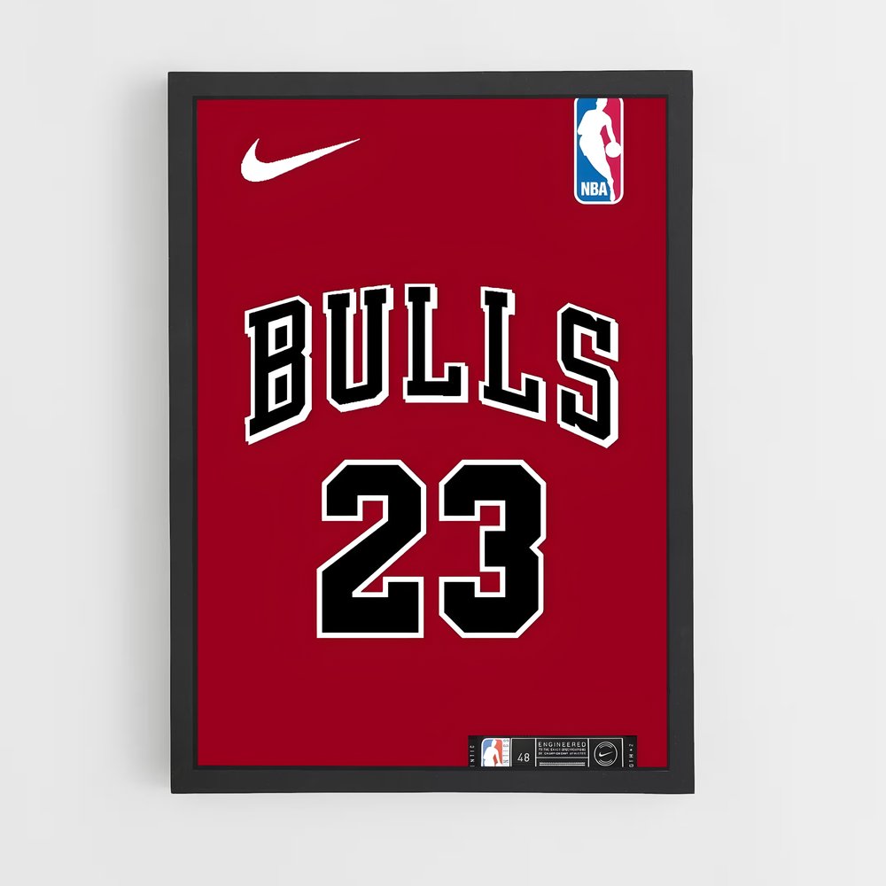 Poster Bulls Pride – affiche Basketball (vue 2)